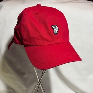 PINK Victoria's Secret Red Baseball Cap